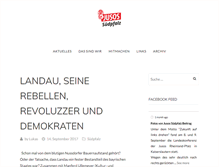 Tablet Screenshot of jusos-suedpfalz.de